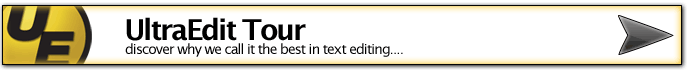 Take the UltraEdit text editor tour